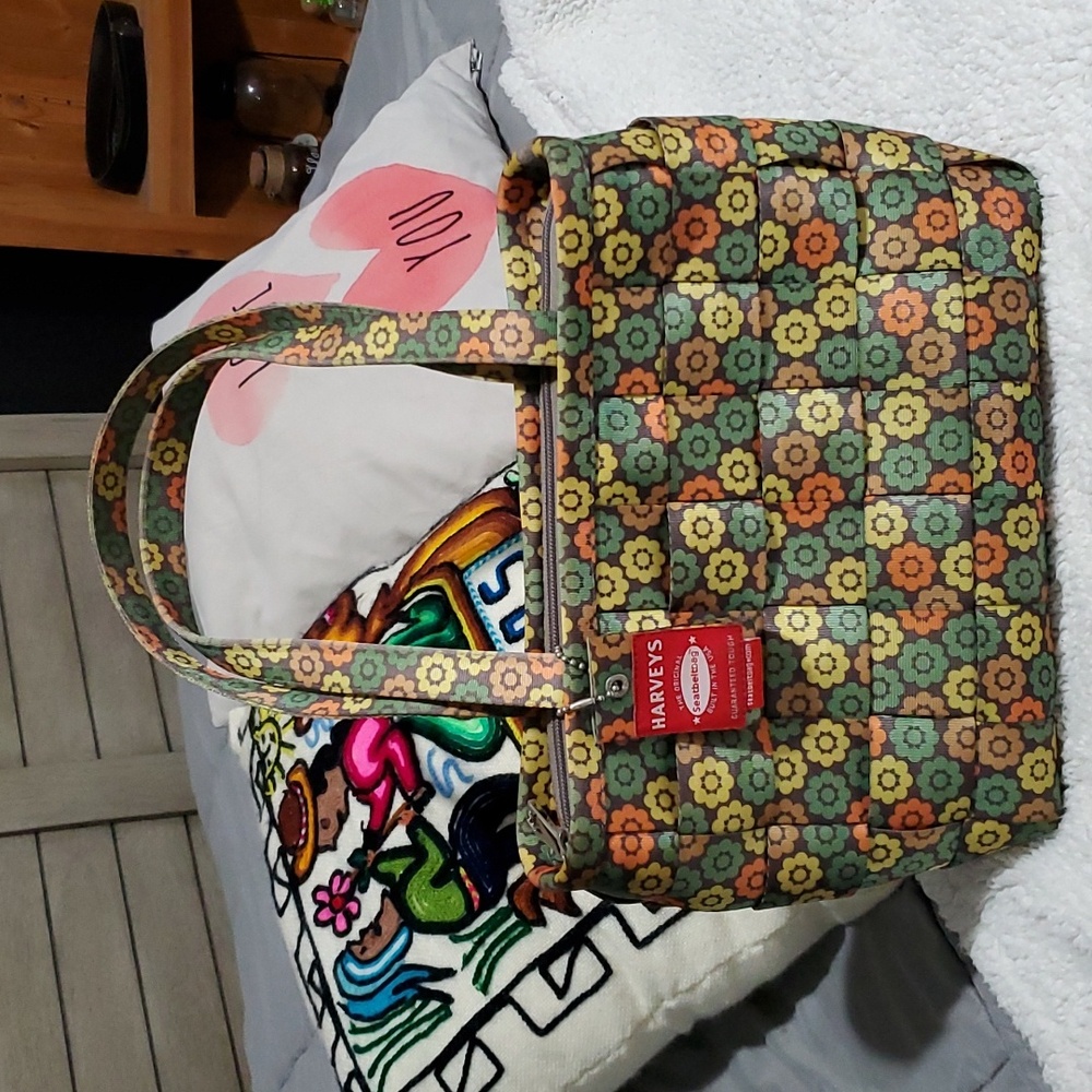 Vintage (Rare) Harvey's Seatbelt Bag